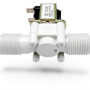 Ximimark 2Pcs 1/2" Thread Plastic Electric Solenoid Valve Water Inlet Flow Switch Magnetic Water Air Normally Closed Tools DC 12V N/C 0.02 to 0.8mpa-0