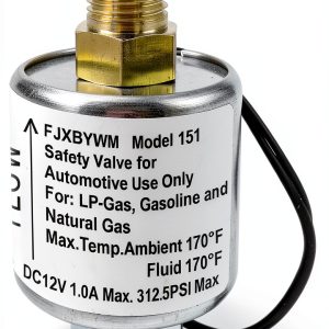 Solenoid Valve, Propane 12v Solenoid Fuel Lock Off Valve Lock off Lpg Liquid Vapor Gas 1/4" NPT, 180° Fitting – For LPG Liquid/Vapor, Natural Gas, Diesel, Gasoline, Air Systems. Max 312.5 PSI.-0